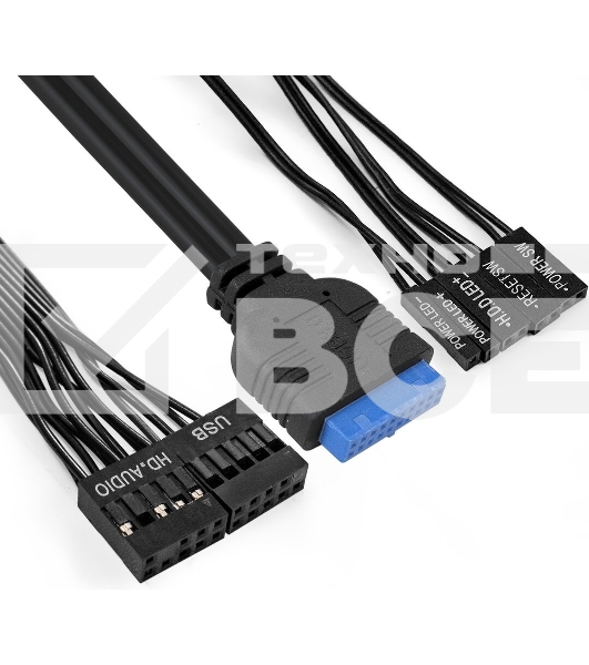 Компьютерный корпус Minitower ExeGate BAA-105U2-01-AAA350 (mATX, БП AAA350 с вент. 8см, 2*USB+2*USB 3.0, аудио, черный)