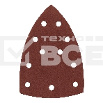 Треугольник абразивный Denzel на ворc. подложке под 