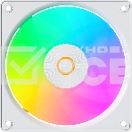 Вентилятор для корпуса Ocypus Gaммa F12 Elite WH ARGb 3 IN 1, 120x120x25мм, 4-PIN PWM, 600-1800 RPM, 26 DBA MAX, HYDRO BEARING, фото 1