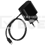 Сетевое зарядное устройство Maxvi CHL-240T 2.4A, with Type-C cable, черный, фото2