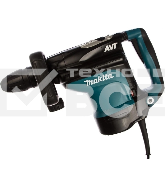 Перфоратор Makita HR4511C SDS-max HR4511C 1300Вт,2реж,2.7-13Дж,1250-2750у\м,7.8кг,чем,ABT,антивиб рукоятка