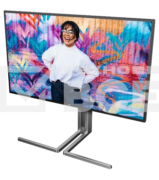 Монитор 27' AOC U27U3CV Nano IPS 3840x2160, 60 Гц (75 Гц макс.), 4 мс, 16:9, 400 кд/м², 2×HDMI 2.0, DP 1.4, USB-C (96 Вт PD), USB Hub (4×USB 3.2 Gen2 + 1×USB-C), RJ-45, 3.5 Jack, динамики (2×3 Вт), DisplayHDR 400, Adaptive-Sync, KVM, черный