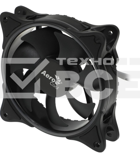 Вентилятор для корпуса Aerocool/Formula Eclipse 12 черный, 120 мм, 1200 об/мин, 19.8 дБ, 6 pin