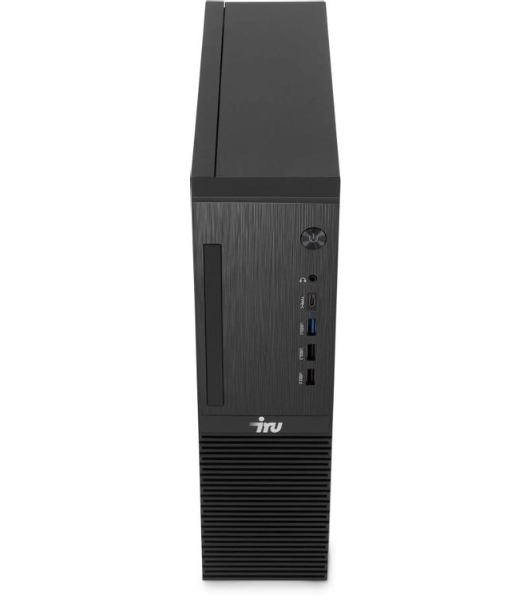 ПК IRU Planio 310H6SFC SFF i3 12100F (3.3) 8Gb SSD256Gb GT610 2Gb Windows 11 Pro GbitEth 350W черный (2153448)