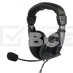 Гарнитура Oklick HS-M137V черный 1.8м мониторы оголовье, фото 1
