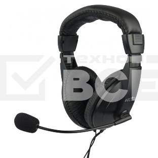 Гарнитура Oklick HS-M137V черный 1.8м мониторы оголовье