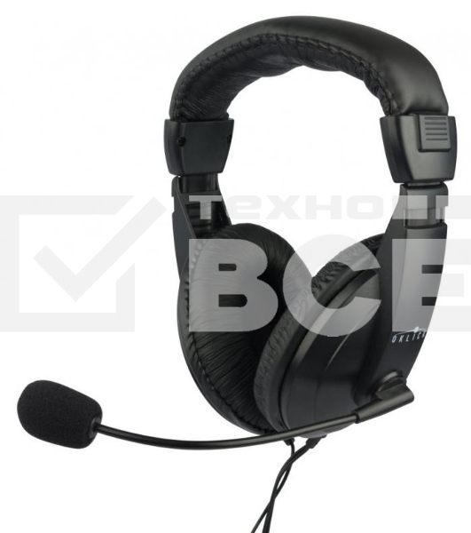 Гарнитура Oklick HS-M137V черный 1.8м мониторы оголовье