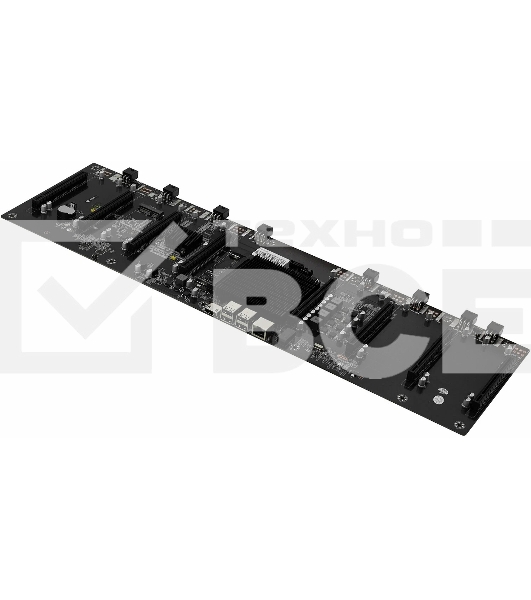 Материнская плата с ЦПУ AFOX AFHM65-ETH8EX, Intel Celeron 847, Intel HM65, 1xDDR3L, 1xSATA, 1xmini-SATA, 8xPCIe 2.0 x16, 1xHDMI, 1x 100Mb LAN, 4xUSB 2.0, проприетарный