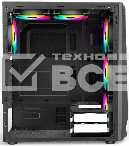 Корпус ALSEYE Reactor-B Mini-ITX/Micro ATX/ATX, USB2.0*2+HD Audio+USB3.0*1 USB2.0*2+HD Audio+USB3.0*1