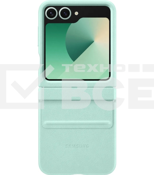 Чехол (клип-кейс) Samsung для Samsung Galaxy Z Flip6 Kindsuit Case Flip 6 (F741) мятный (EF-VF741PMEGRU)