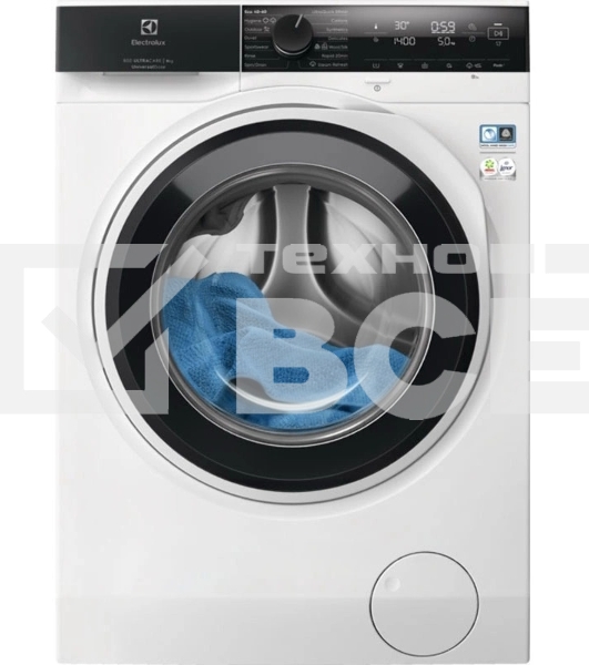 Стиральная машина Electrolux EW8F4484EU белый, загрузка фронтальная 8 кг, 1400 об/мин, класс: A