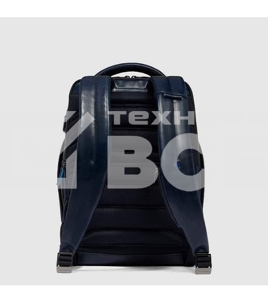 Рюкзак мужской Piquadro Blue Square CA6591B2/BLU2, кожа, темно-синий