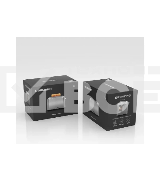 Тостер Redmond T903 900Вт серый/серебристый