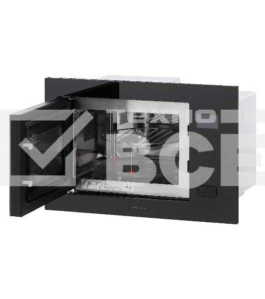 Встраиваемая микроволновая печь Krona REIN 60 BL черный