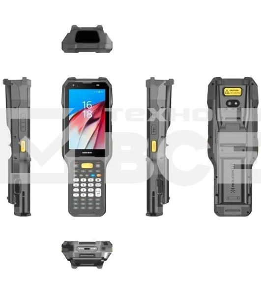 Терминал сбора данных Meferi ME74 (ME74-Q313BHF0DNC2AH) 2D Image Honeywell HS7, 4/ 64 Гб, Android 13, USB, Bluetooth, WiFi, NFC, USB Type-C, MicroSD, SIM, 2G, 3G, POGO-PIN, 4.3 