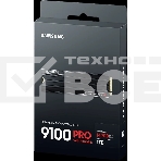 Твердотельный диск 1TB Samsung 9100 PRO, M.2, PCI-E 5.0 x4, TLC 3D NAND [R/W - 14800/13400 MB/s] с радиатором, фото15