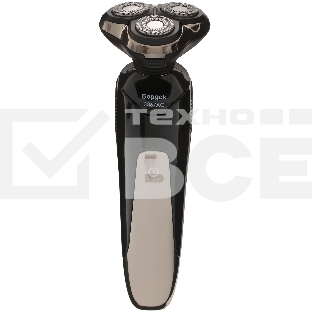 Электробритва Бердск 3367АС черный/серый