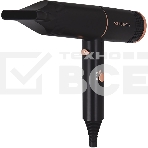 Фен ENERGY EN-805 черный/золотистый, 1400 Вт, фото 1