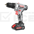 Дрель-шуруповерт аккумуляторная ПОБЕДА ДА-12/1Ли, 12В, 32 нм, быстрая зарядка, 1 батарея, цветная коробка, фото 1