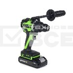 Дрель-шуруповерт аккумуляторная Greenworks GD24DD90 24V, 90 Нм, бесщеточная, 45/90Нм,2х4Ач,ЗУ,кор 3707507CUD, фото2