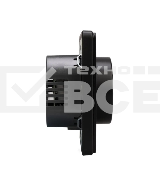 Светорегулятор Kranz KR-78-0732-3 ROUND (диммер) 300Вт с/у оникс