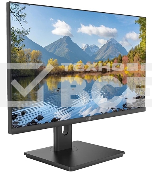 Монитор 23.8' CBR MD-2401 VA 1920x1080, 75 Гц, 5 мс, 16:9, 230 кд/м², 1xHDMI, 1xVGA, черный