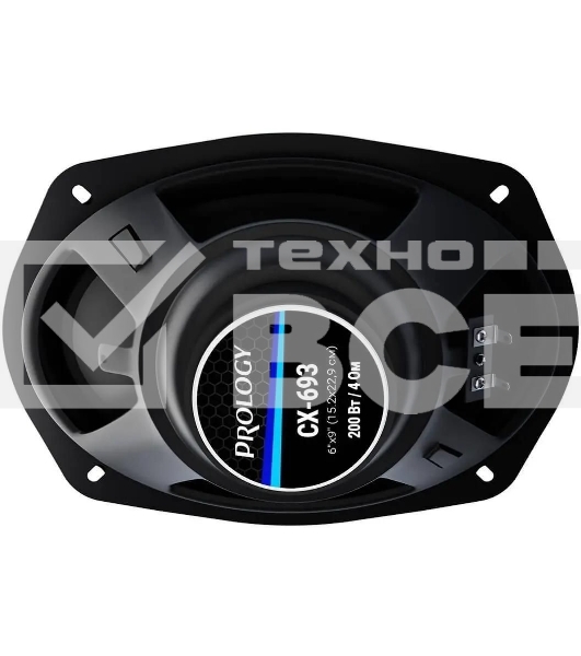 Колонки автомобильные Prology CX-693 200Вт 90дБ 4Ом 15x23см (6x9дюйм) (ком.:2кол.) коаксиальные трехполосные