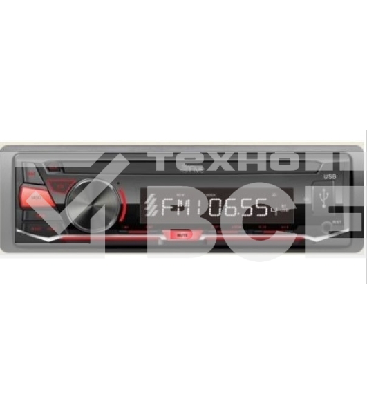 Автомагнитола FIVE F-20R, 1 DIN, Bluetooth, USB Type-A, AUX