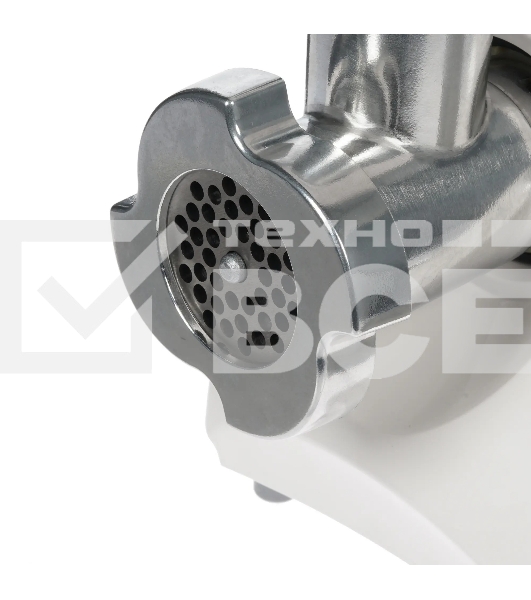 Мясорубка электрическая Аксион М14.02 белый, 600 Вт, 0.7 кг/мин, насадки - 6