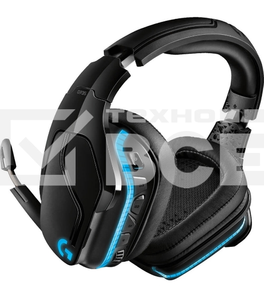 Гарнитура беспроводная/проводная Logitech Headset G935 Wireless 7.1 LIGHTSYNC Gaming - Retail