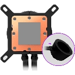 Система жидкостного охлаждения для ПК/ Water Cooling System NZXT Kraken Plus 360 RGB V2 (260W, 360mm, LED temp., Black, RGB/ Fans: 3x120mm, 75.05CFM, 31.9dBA, 2400RPM/ Pump height 55.97mm, 2800RPM, Rad thickness 27mm/ S: 1851, 1700, 1200, 115X, AM5, AM4), фото3