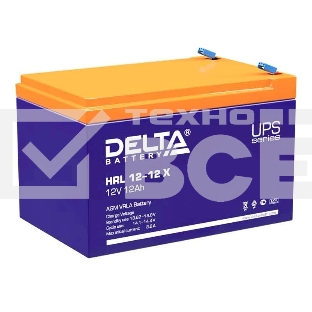 Батарея Delta HRL 12-12 X (12А\ч, 12В) свинцово- кислотный  аккумулятор