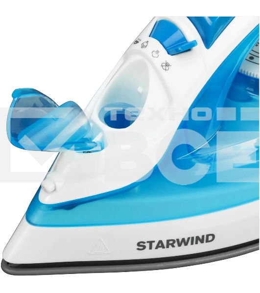 Утюг Starwind SIR2045 1800Вт голубой/белый
