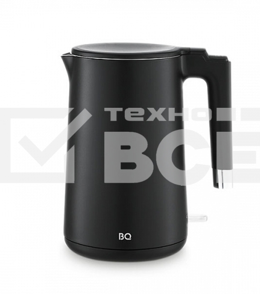 Чайник BQ KT1720P черный. Мощность:2200Вт, Объем:1,5л