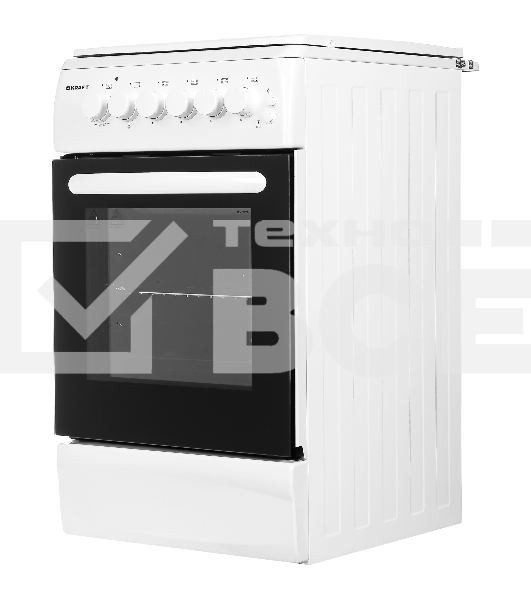 Газовая плита Kraft KF-FSK5407AEW