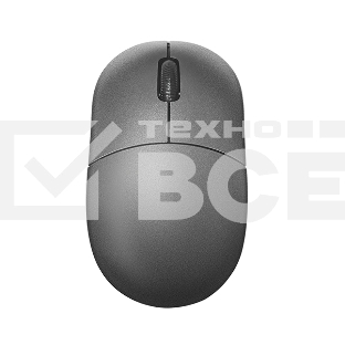 Мышь проводная Qumo Simple Office M92 серый, 1000 dpi, USB, кнопки - 3