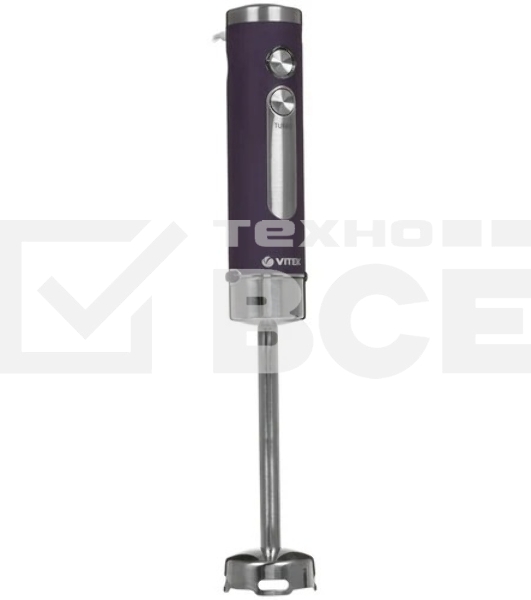 Блендер погружной Vitek VT-3408, 800Вт, фиолетовый