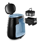 Кофеварка капельная Kitfort КТ-7447 черный/голубой, исп. кофе - молотый, 0.25 л, 450 Вт, фото2