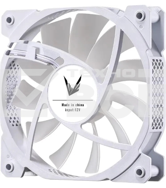 Вентилятор для корпуса Aerocool / Formula Cosmic 12WH FR RGB белый, 120 мм, 1100 об/мин, 22.3 дБ, 4 pin