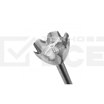 Блендер погружной BRAYER BR1247 1000 Вт, 5 скорост, турбореж, изм 500 мл, стак 600 мл, венчик, фото4