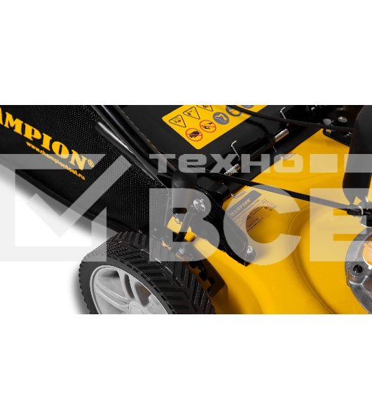 Газонокосилка Champion 2,2кВт 410мм 40л 27-61мм 1рычаг/6, 23кг LM4122