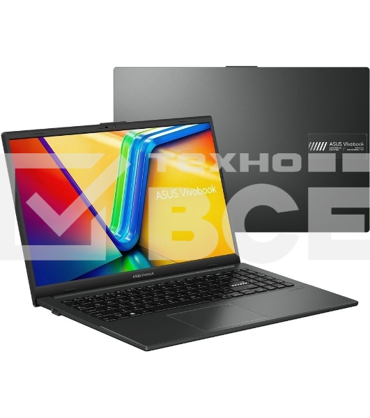 Ноутбук ASUS Vivobook Go 15 E1504FA-BQ1034 черный 90NB0ZR2-M01U80