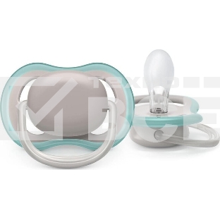 Пустышка Philips Avent ultra air, бежевая без рисунка, 18+ мес., 1 шт.