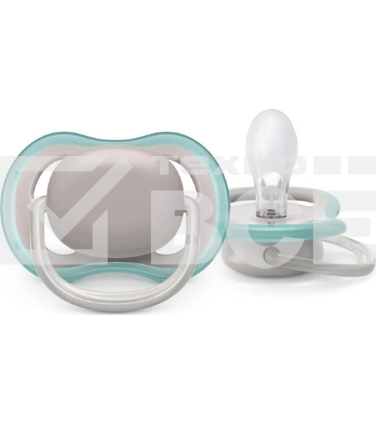 Пустышка Philips Avent ultra air, бежевая без рисунка, 18+ мес., 1 шт.