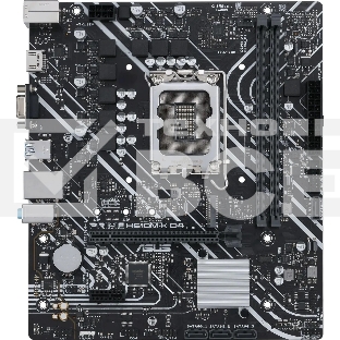 Материнская плата ASUS PRIME H610M-K D4 ARGB, LGA 1700, Intel H610, 2xDDR4, 4xSATA, 1xM.2, 1xPCIe 4.0 x16, 1xHDMI, 1x1Gb LAN, 2xUSB 5Gbps, 4xUSB 2.0, 7.1, mATX