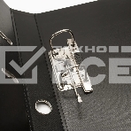 Папка-регистратор Silwerhof 2022106 A4 50мм, двусторонний ПВХ, черный, металлическая окантовка, сборная (упаковка: 2шт), фото3