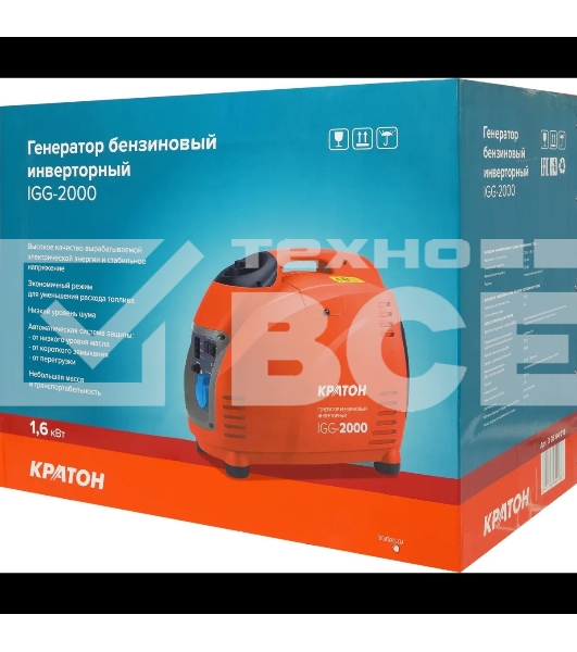 Генератор инверторный Кратон IGG-2000
