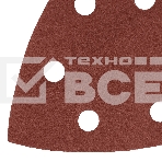 Треугольник абразивный Denzel на ворc. подложке под 