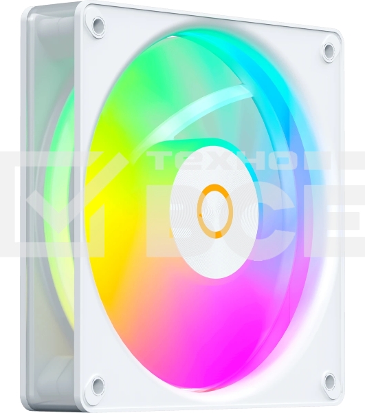 Вентилятор для корпуса Ocypus Gaммa F12 Elite WH ARGb 3 IN 1, 120x120x25мм, 4-PIN PWM, 600-1800 RPM, 26 DBA MAX, HYDRO BEARING