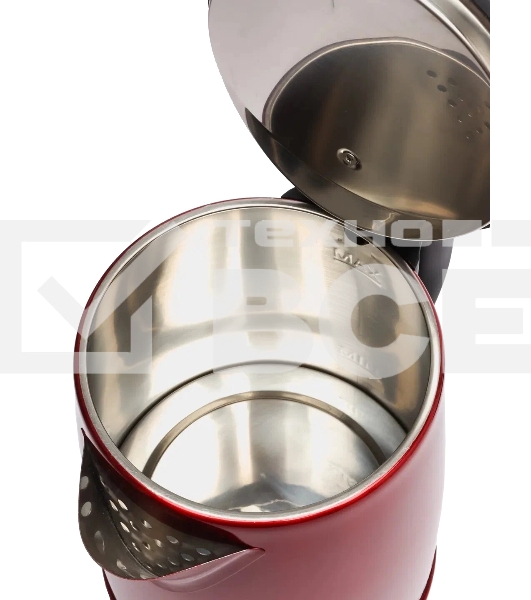 Чайник электрический Sakura SA-2149BR (2.0) красн метал+черн д